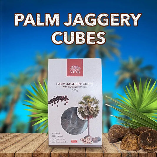 Palm Jaggery Cubes - Veyr Organics