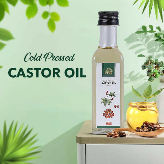 Cold Pressed Castor Oil / Vilakkennai 100ml - Veyr Organics